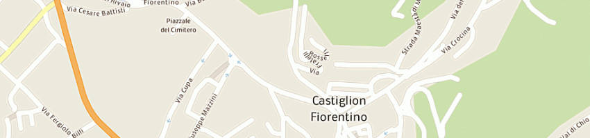 Mappa della impresa pellegrini mauro a CASTIGLION FIORENTINO