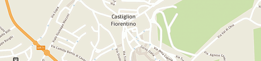 Mappa della impresa failli marcello a CASTIGLION FIORENTINO