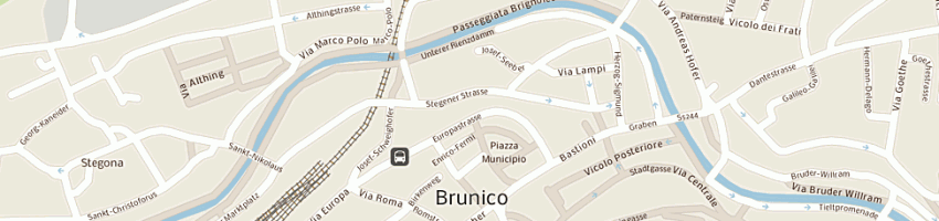 Mappa della impresa ausserhofer karlheinz a BRUNICO