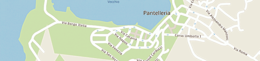 Mappa della impresa castiglione maria rosa a PANTELLERIA