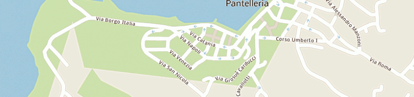 Mappa della impresa guardia di finanza a PANTELLERIA