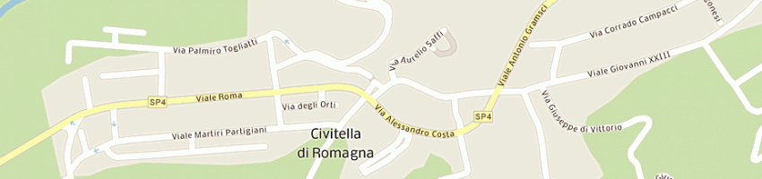 Mappa della impresa pmg di chierici michele e c snc a CIVITELLA DI ROMAGNA