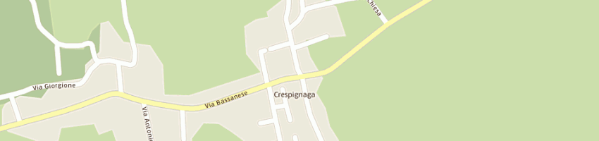 Mappa della impresa parrocchia di crespignaga a MASER