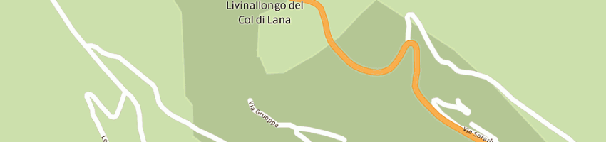 Mappa della impresa cassa rurale della val badia a LIVINALLONGO DEL COL DI LANA