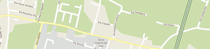 Mappa della impresa franceschini franco a PADOVA