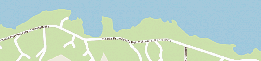 Mappa della impresa errera fortunato a PANTELLERIA