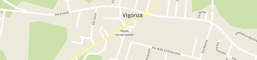 Mappa della impresa municipio a VIGONZA