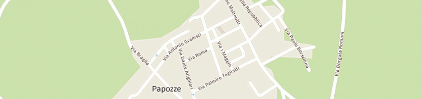 Mappa della impresa scuola media statale amanzoni ro a PAPOZZE