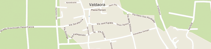 Mappa della impresa niedermair josef a VALDAORA