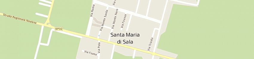 Mappa della impresa marzaro manuela a SANTA MARIA DI SALA