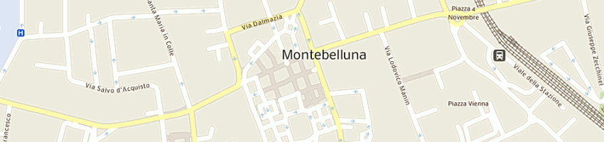 Mappa della impresa tessilmoda rostolis snc di luisa e anna bertini a MONTEBELLUNA