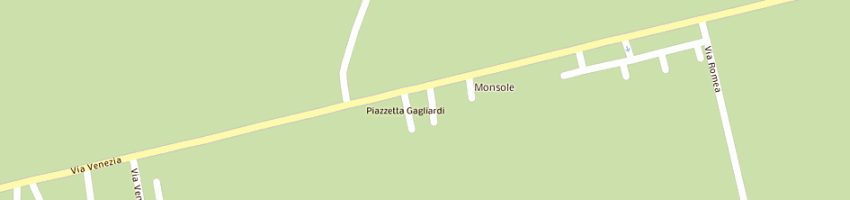 Mappa della impresa marafin albino a CONA