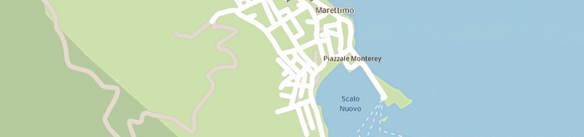 Mappa della impresa guardia di finanza a FAVIGNANA