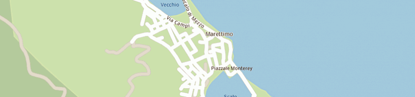 Mappa della impresa banca del popolo a FAVIGNANA