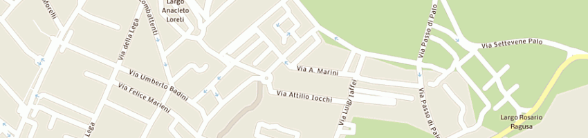 Mappa della impresa roscetti a CERVETERI