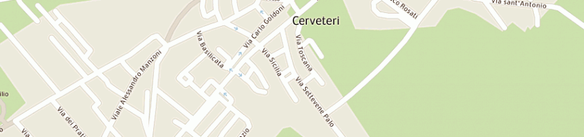 Mappa della impresa laedil srl a CERVETERI