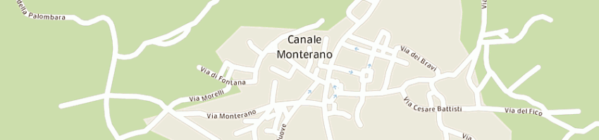 Mappa della impresa il caleidoscopio onlus a CANALE MONTERANO