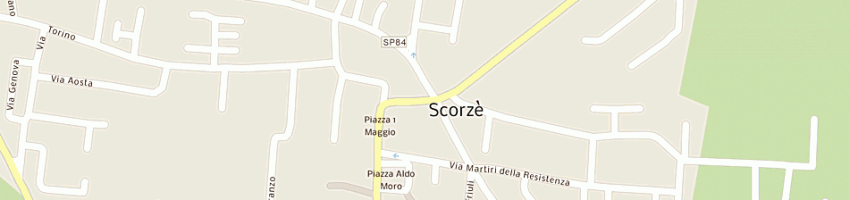 Mappa della impresa comune di scorze' a SCORZE 