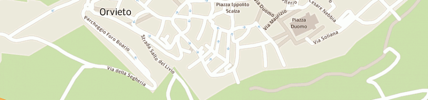 Mappa della impresa caritas centro di accoglienza abramo a ORVIETO