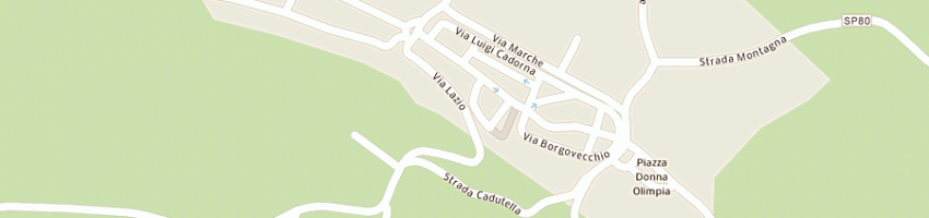 Mappa della impresa valentini martino a VITERBO