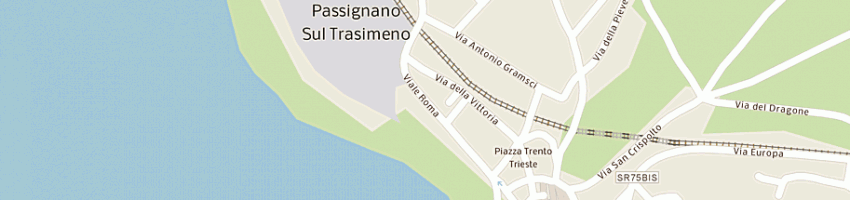 Mappa della impresa pagnotta alessandra a PASSIGNANO SUL TRASIMENO