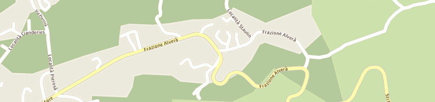 Mappa della impresa alvera' pio a CORTINA D AMPEZZO