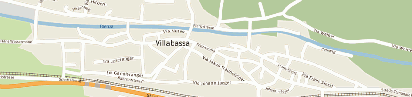 Mappa della impresa foto stabinger a VILLABASSA