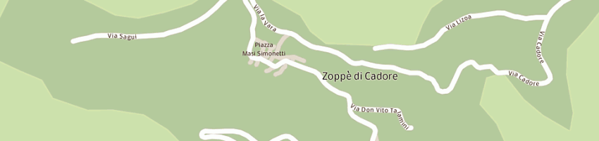 Mappa della impresa livan pompeo a ZOPPE DI CADORE