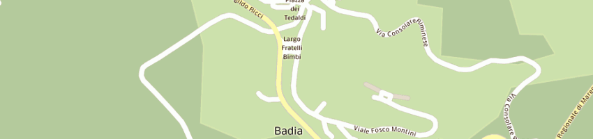 Mappa della impresa pro loco badia tedalda a BADIA TEDALDA