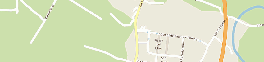 Mappa della impresa flli collina - snc a CESENA