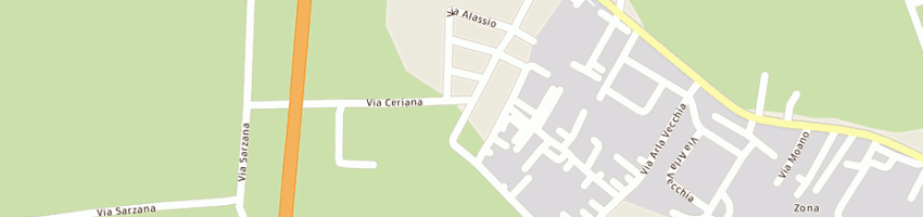 Mappa della impresa pagliarani claudio a CESENA