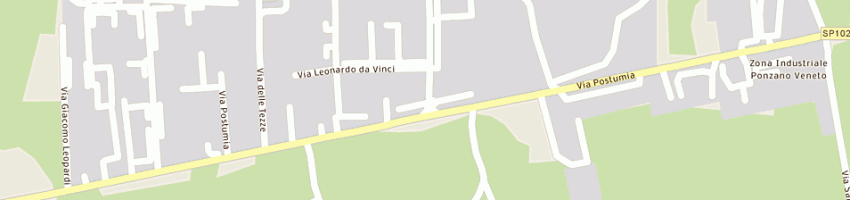 Mappa della impresa carniato a (srl) a PONZANO VENETO