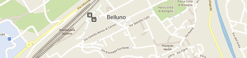 Mappa della impresa brotto silvio a BELLUNO