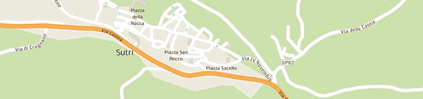 Mappa della impresa pizzeria da saverio a VITERBO