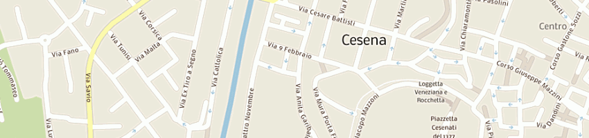 Mappa della impresa agostini lidia a CESENA