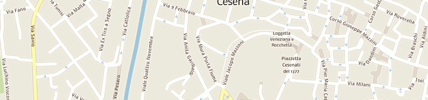 Mappa della impresa dolcini carlo a CESENA