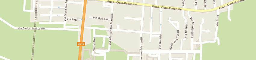 Mappa della impresa zennaro a TREVISO