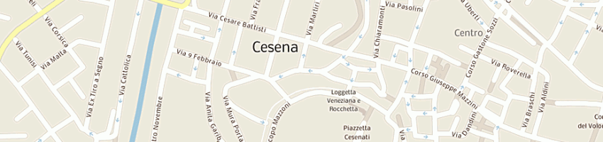 Mappa della impresa masoni paola a CESENA