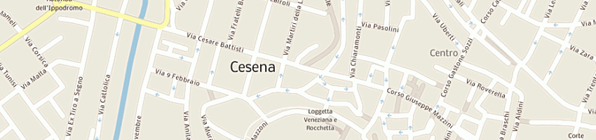 Mappa della impresa firmamania di gozzi guerrino e c sas a CESENA