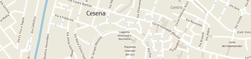 Mappa della impresa farneti laura a CESENA