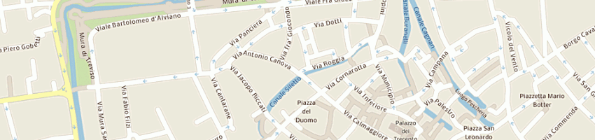 Mappa della impresa banca popolare di verona a TREVISO