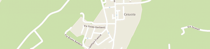 Mappa della impresa gardelli claudio a CESENA