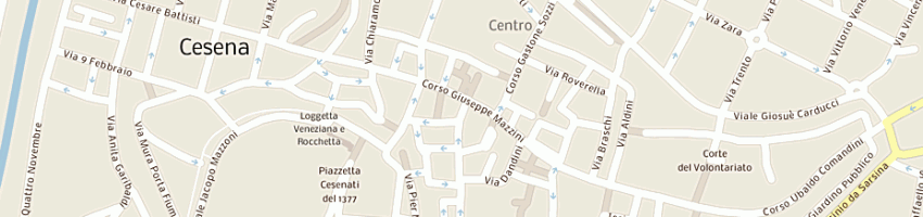 Mappa della impresa avenida srl a CESENA