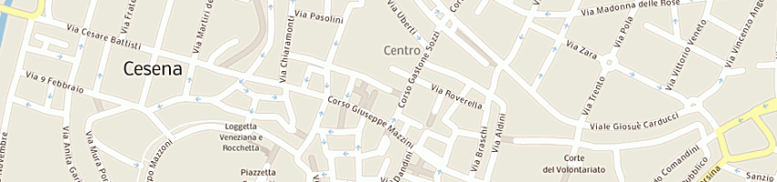 Mappa della impresa giorgini luciano a CESENA