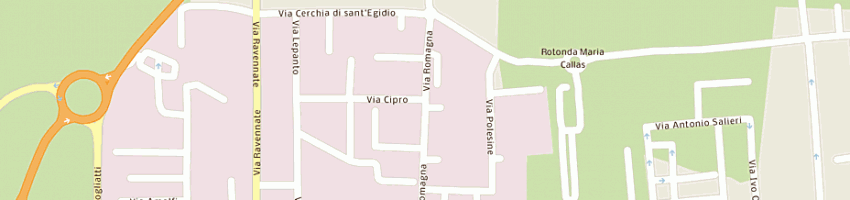 Mappa della impresa logic transport location srl a CESENA