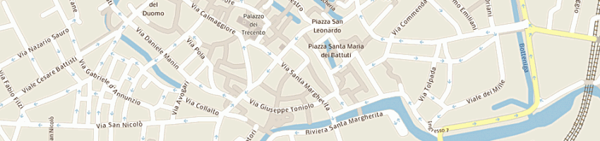 Mappa della impresa casonato sante a TREVISO