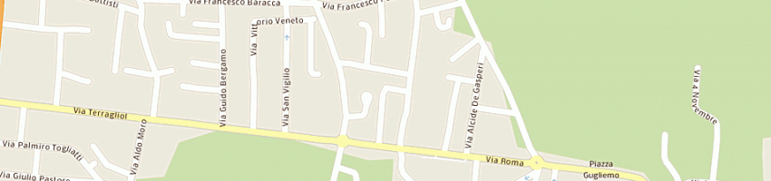 Mappa della impresa edilsec treviso servizio edilizia casa di pizzato antonio a CASIER