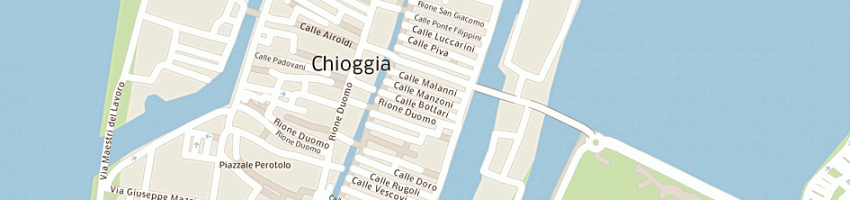 Mappa della impresa direzione didattica 1 circolo di chioggia a CHIOGGIA