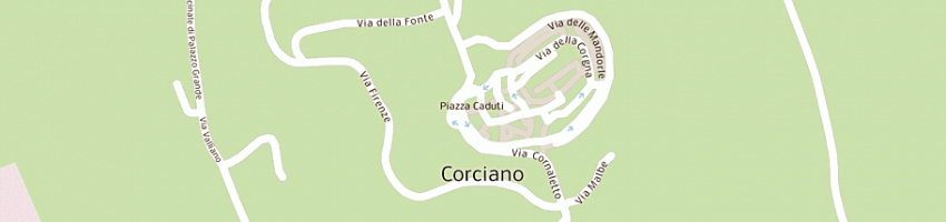 Mappa della impresa l'arte del gelato a CORCIANO