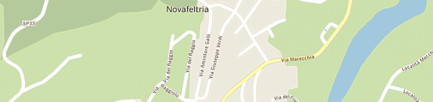 Mappa della impresa ristorante della nonna a NOVAFELTRIA